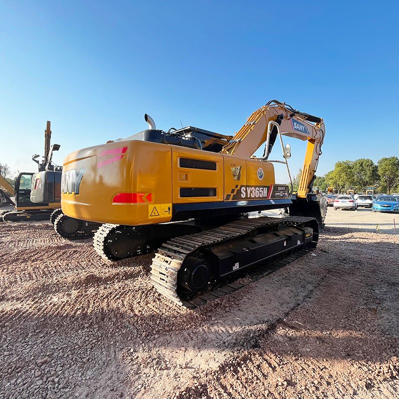 Used Excavator China SANY365 with good condition 36.5Ton excavator original paint cheap price