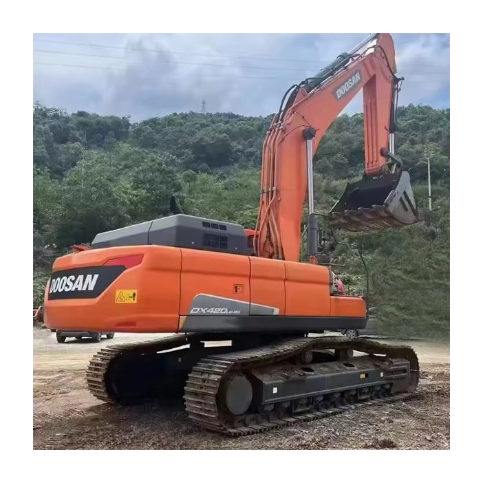 South Korea Original Doosan Dx420 Used Excavator Few Working Hours 420 Daewoo Doosan Machine