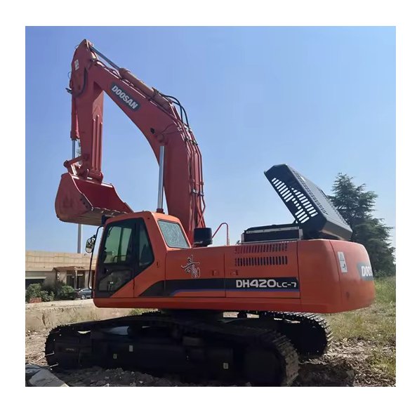 South Korea Original Doosan Dx420 Used Excavator Few Working Hours 420 Daewoo Doosan Machine