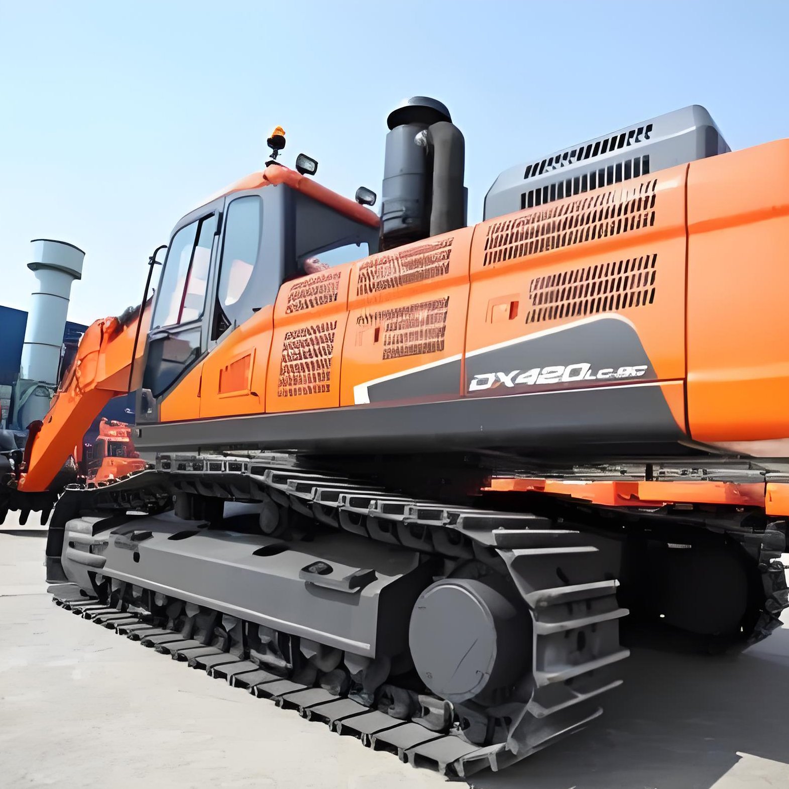 South Korea Original Doosan Dx420 Used Excavator Few Working Hours 420 Daewoo Doosan Machine