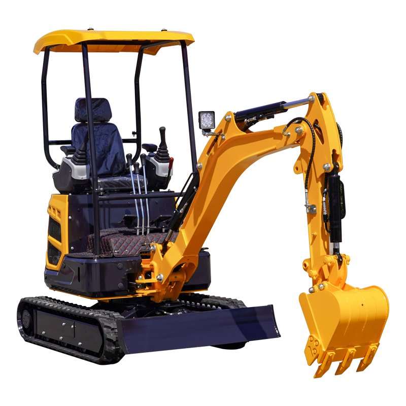 Agricultural small excavator 1.8t, 2ton, 4tons indoor ground digging micro hook machine