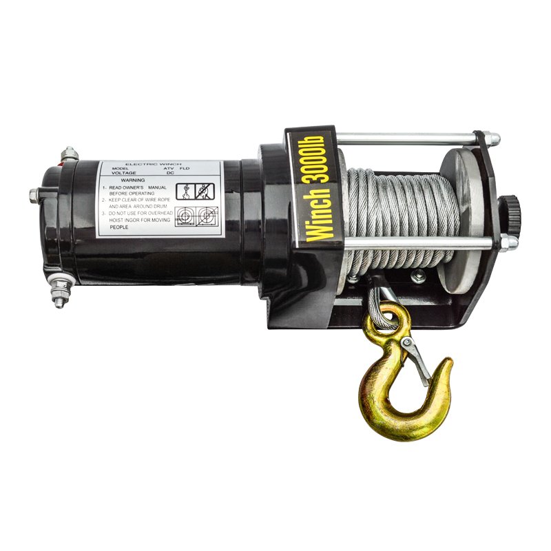 Hot Sale 3000Lbs Capstan Manual Wire Rope Cable Hand Winches Used For Car