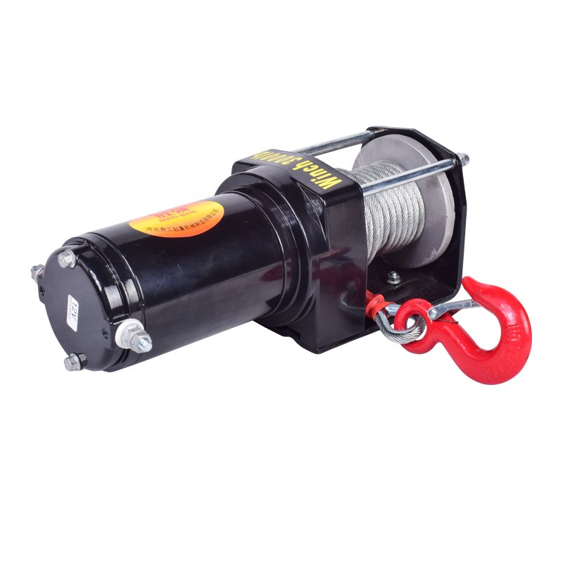 Hot Sale 3000Lbs Capstan Manual Wire Rope Cable Hand Winches Used For Car