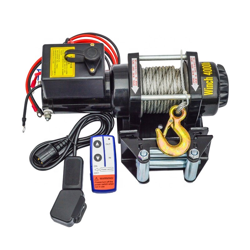 Hot Sale 3000Lbs Capstan Manual Wire Rope Cable Hand Winches Used For Car