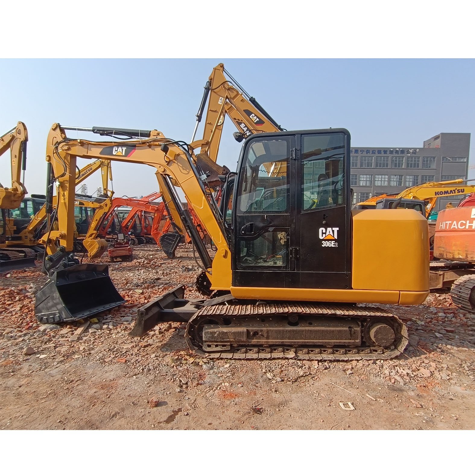 Almost New Condition Used Caterpillar CAT 306E Crawler Excavator Original Japan 6 Ton Second Hand Caterpillar 306E Excavator