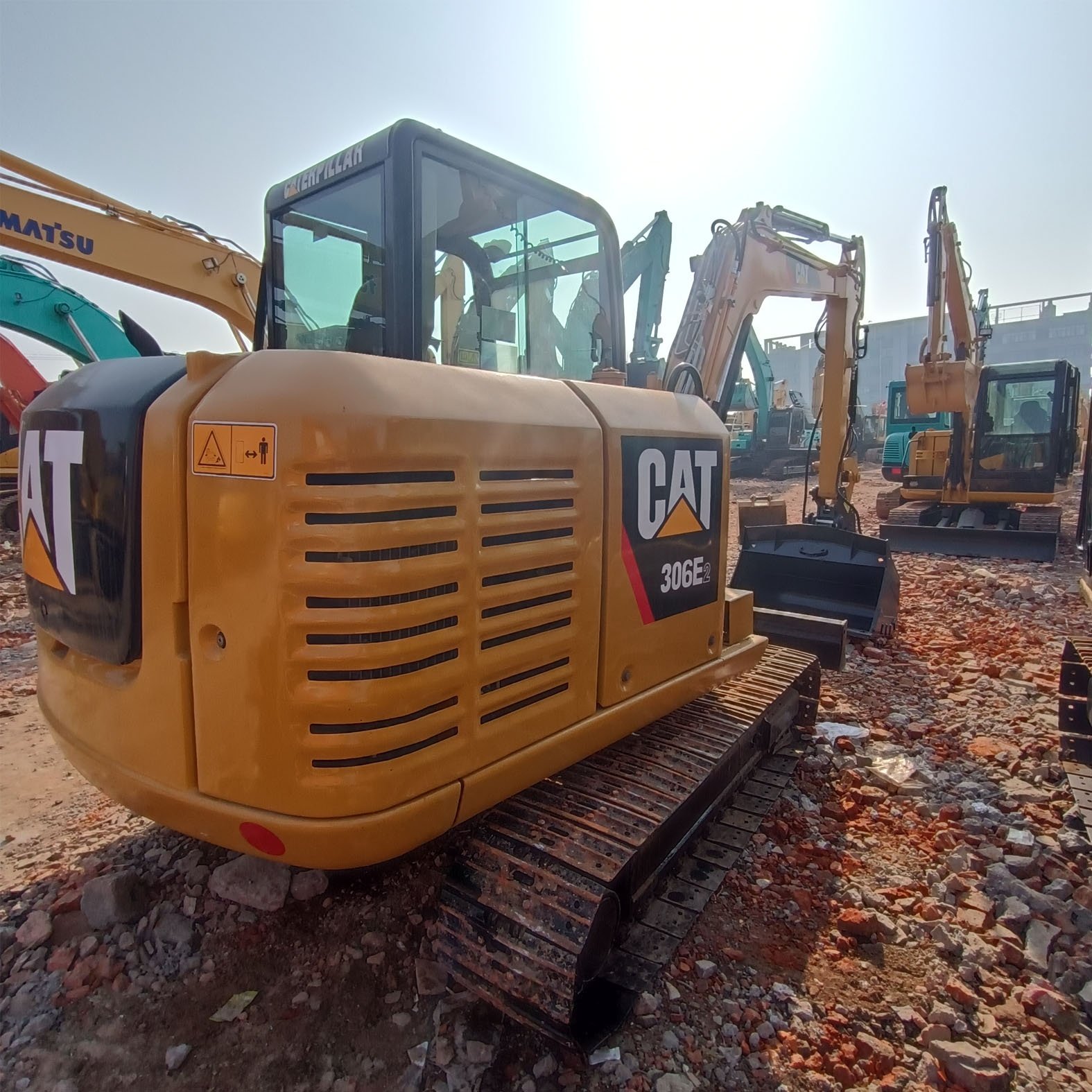 Almost New Condition Used Caterpillar CAT 306E Crawler Excavator Original Japan 6 Ton Second Hand Caterpillar 306E Excavator