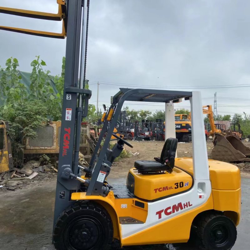 Use TCM forklift truck 3 tons of various accessories used forklift truck 3.5 tons of electric diesel