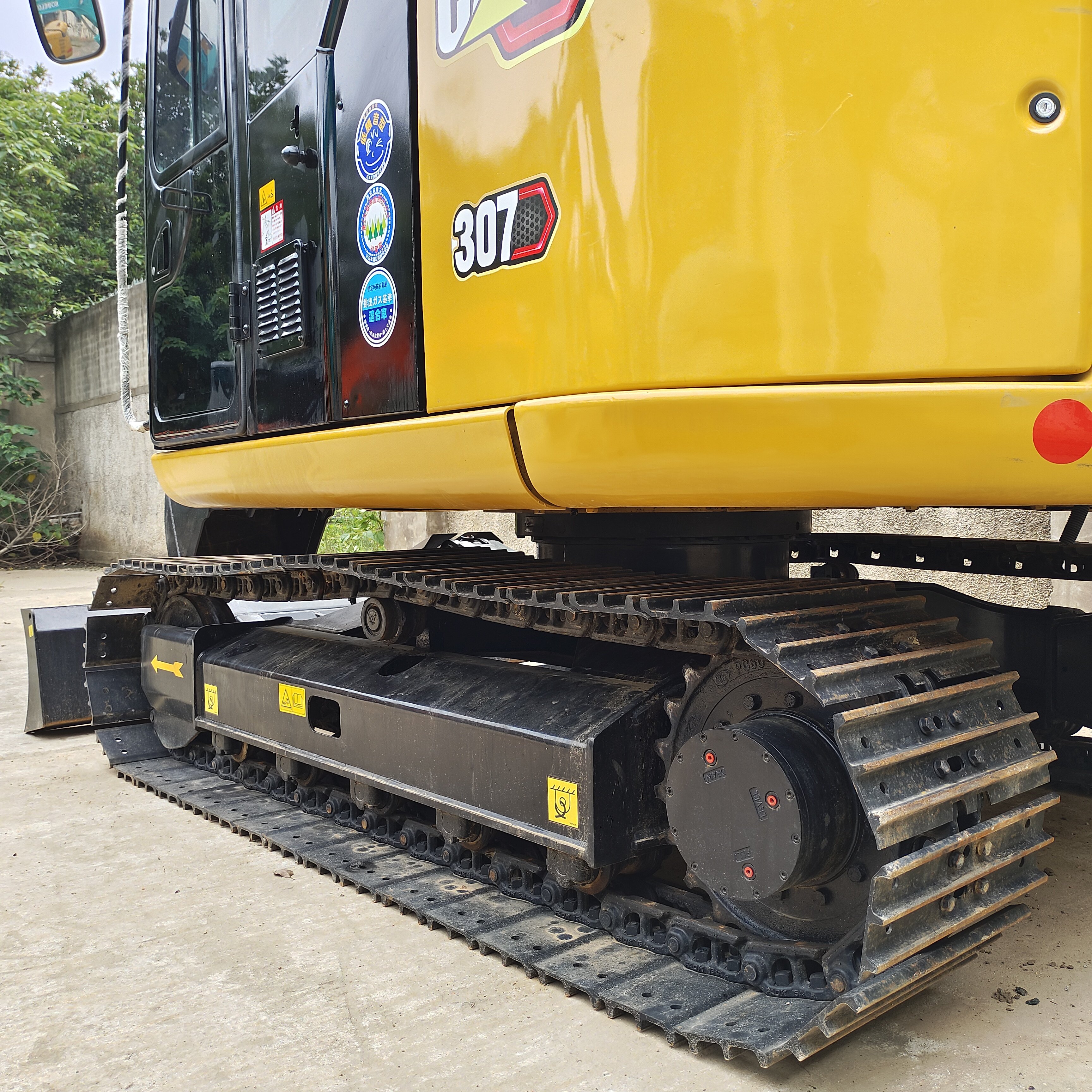 Caterpillar 307E Mini Excavator 7 Ton Price Used Bobcat Key Components Engine Pump Motor Gearbox Bearing
