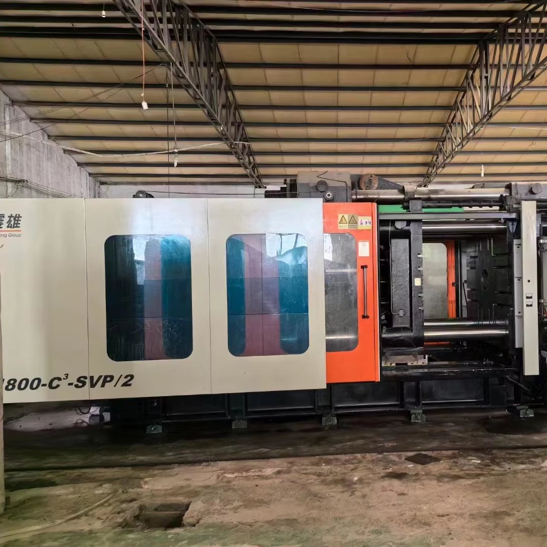 Used Chen Hsong 800 Tons Injection Molding Machine Hydraulic Horizontal Style Motor Core Components Plastic Injection Moulding