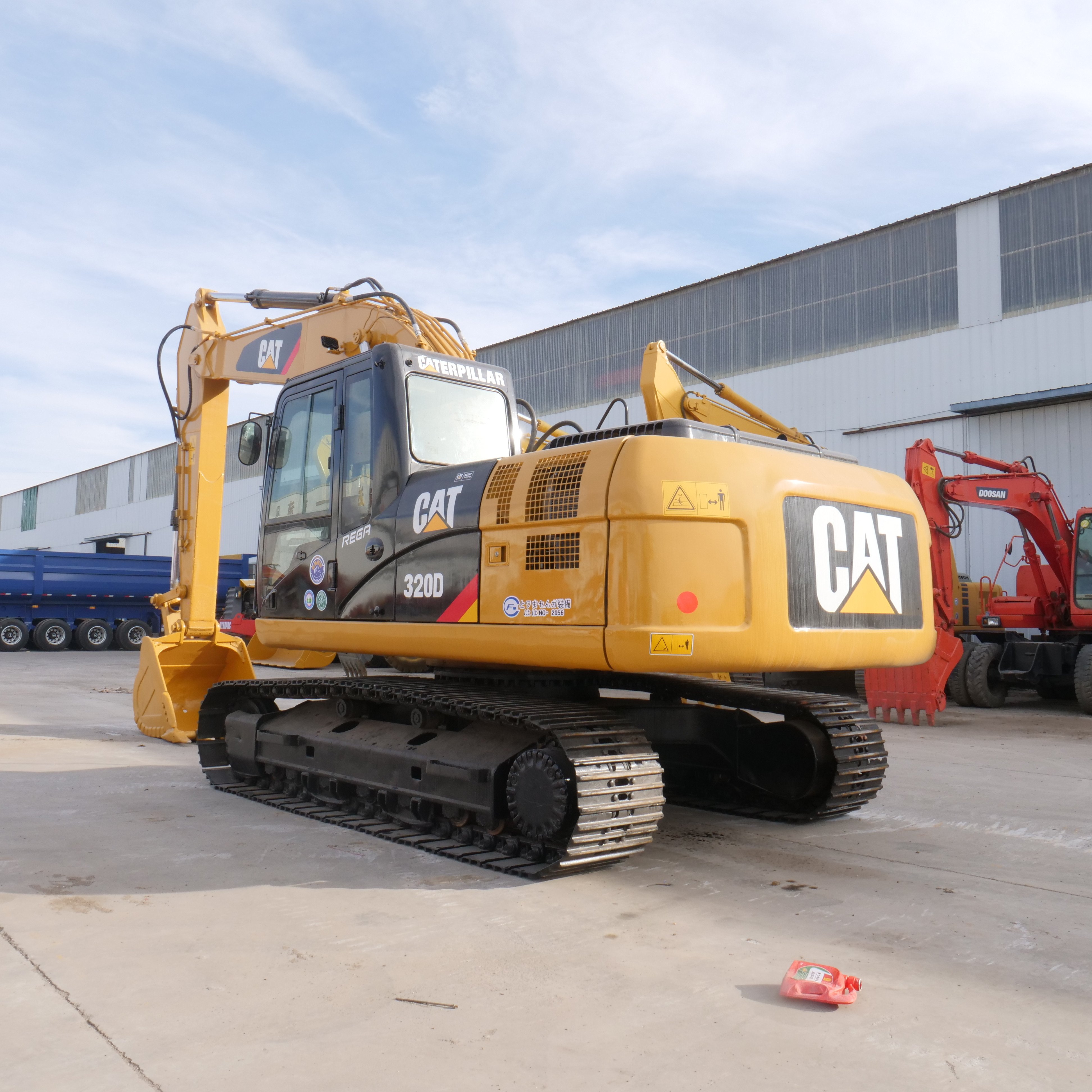 CAT Original 320 320D 320DL 20ton crawler excavator machine used cat excavator