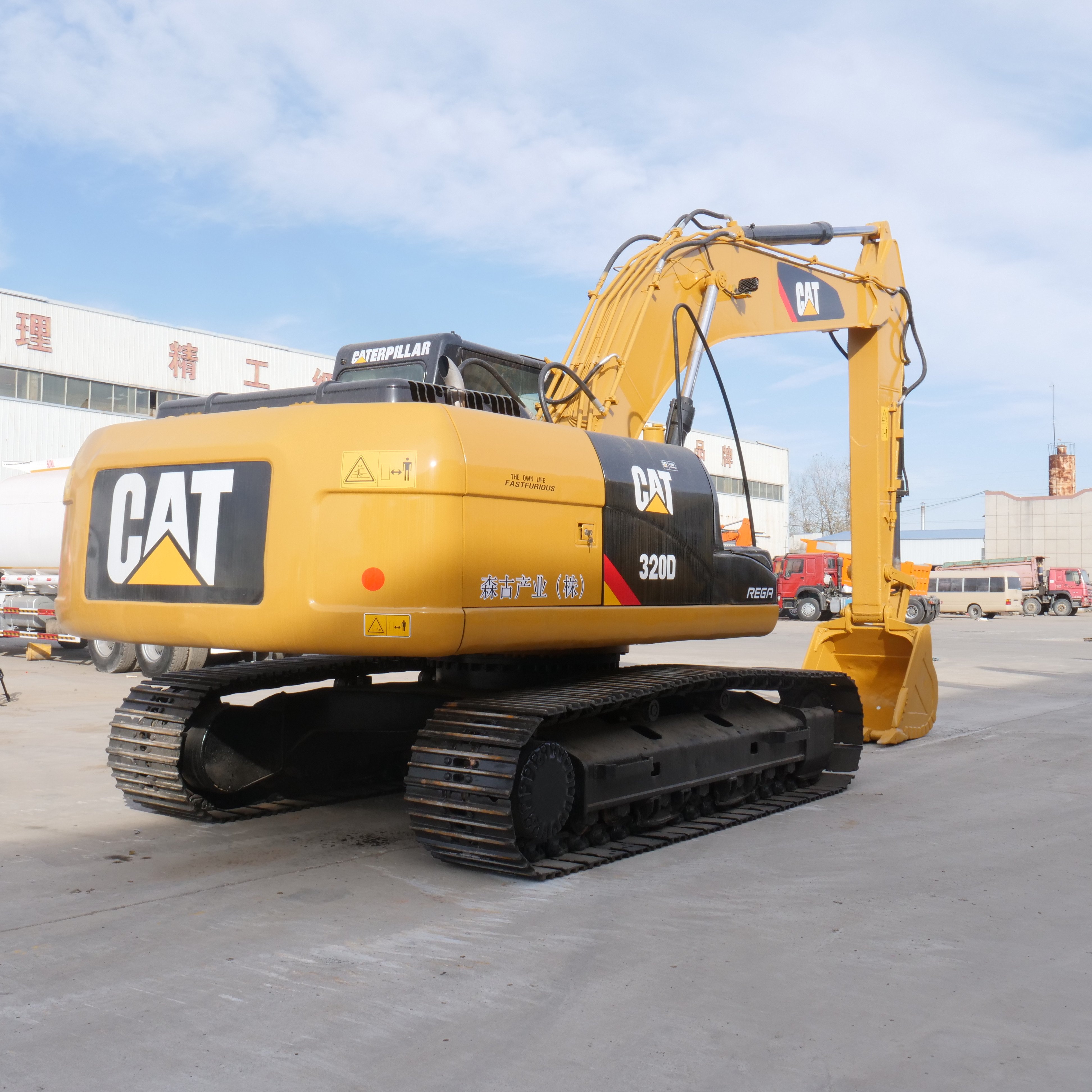 CAT Original 320 320D 320DL 20ton crawler excavator machine used cat excavator