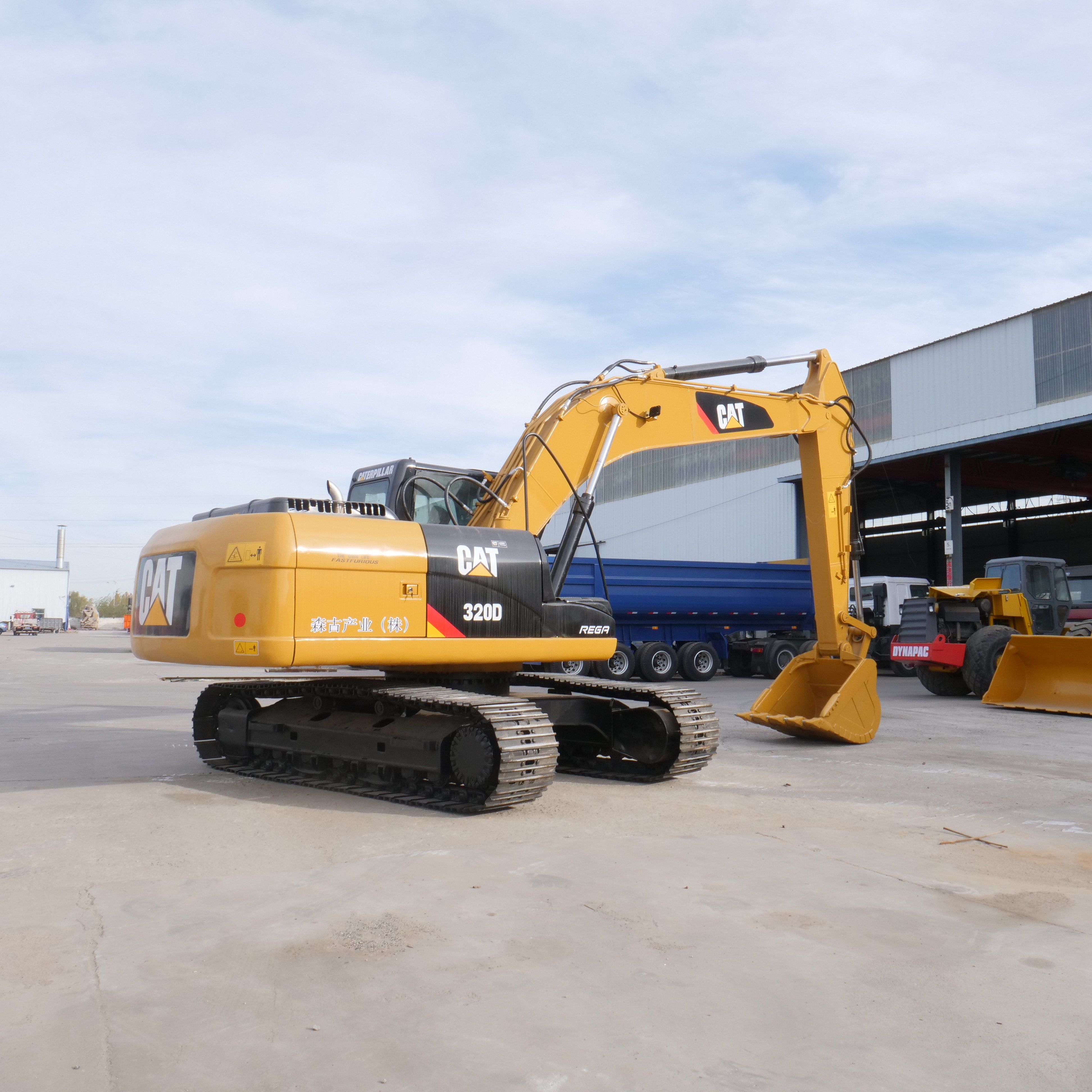 CAT Original 320 320D 320DL 20ton crawler excavator machine used cat excavator