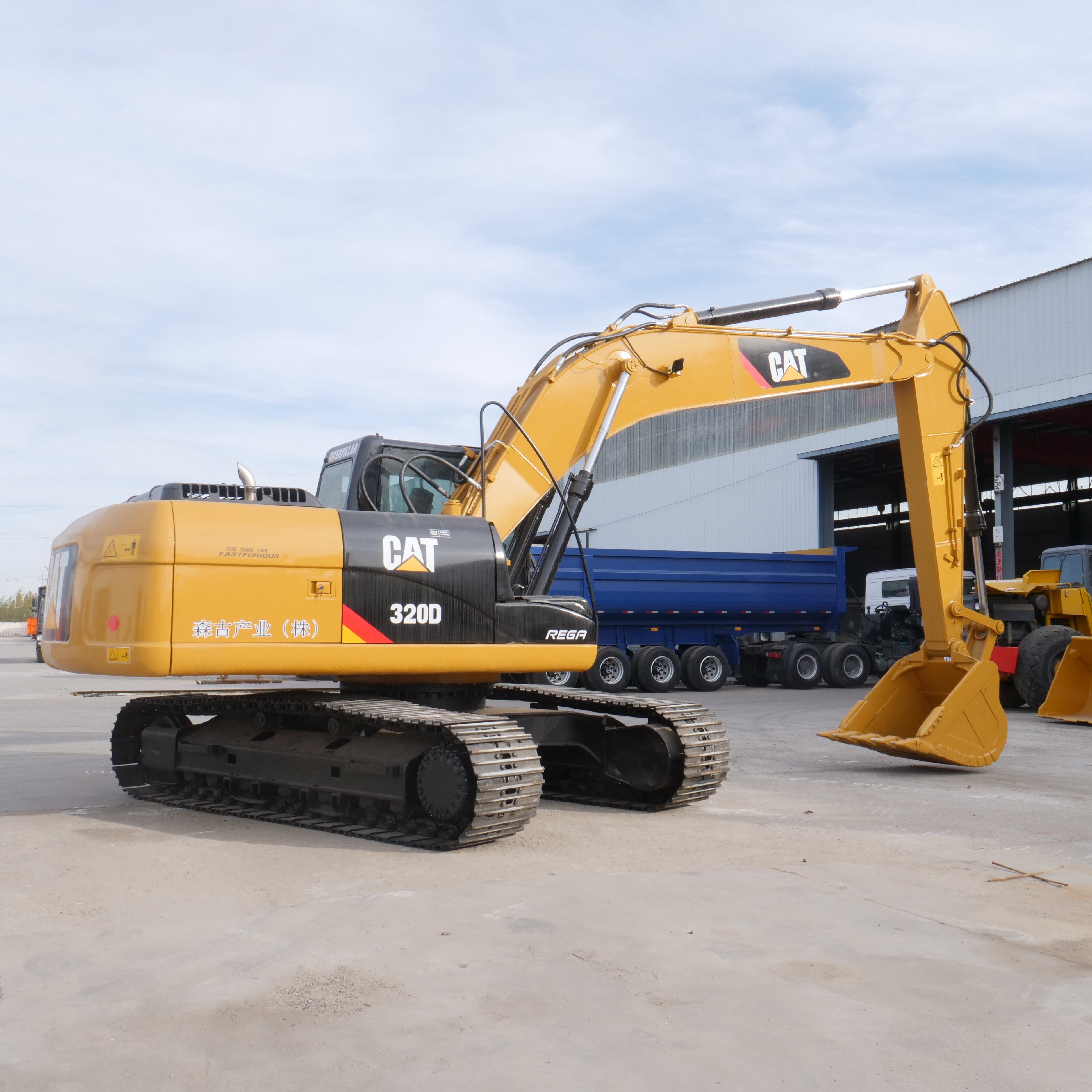 CAT Original 320 320D 320DL 20ton crawler excavator machine used cat excavator