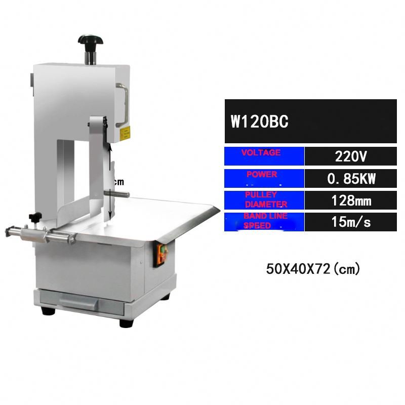 Heavy Automatic Frozen Bone Saw Electric Used Meat And Bone Saw Meat Fish Cutting Machine Automatic Bone Cutting Machine