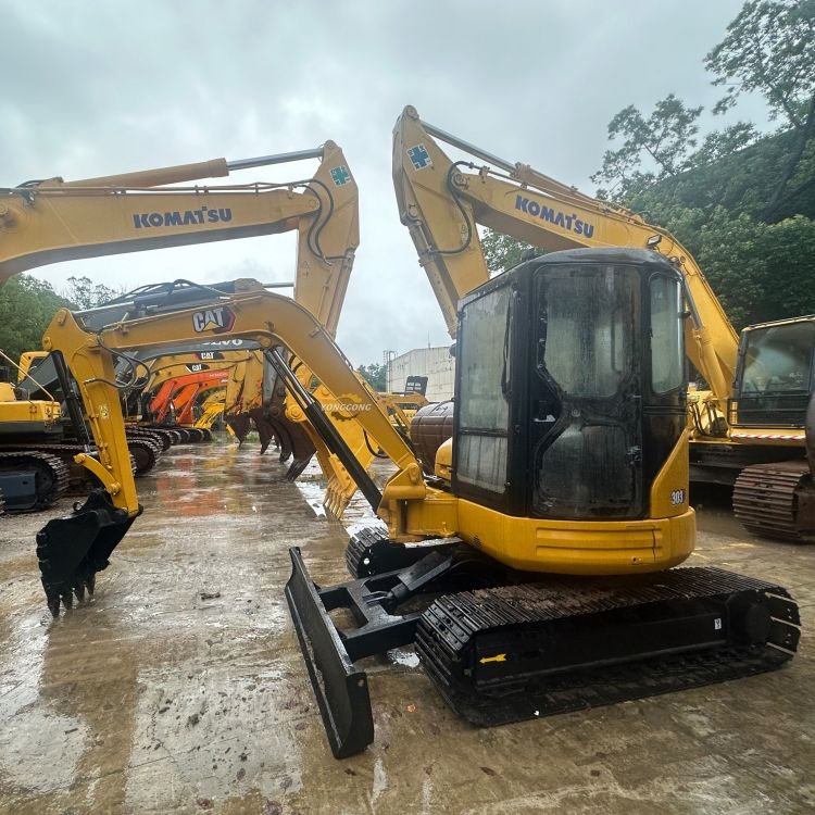 Hot Sale Second Hand Cat 303 Mini Excavator Machine Factory Used Cat 303 305.5 306e for Caterpillar Parts