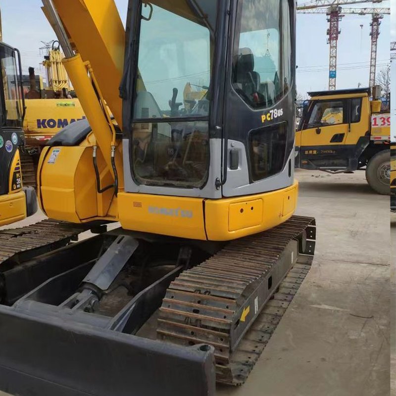 second-hand Komatus 8 ton crawler used Japanese controller PC78 pc 78us-6no excavator machine