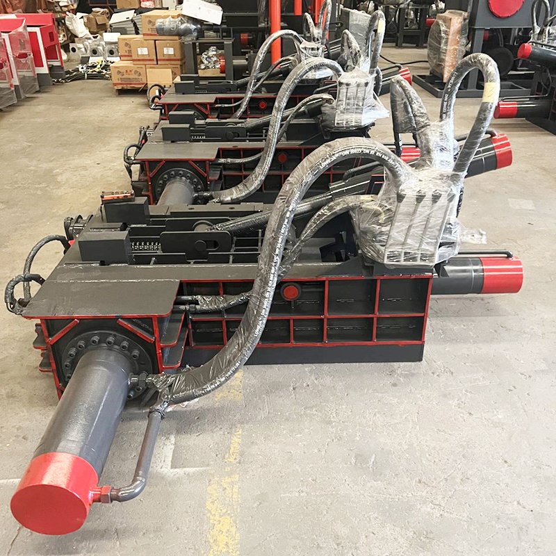 Used Scrap Metal Compactor Car Compactors For Scrap Eco Green Metal Recycling Machine Full Automatic