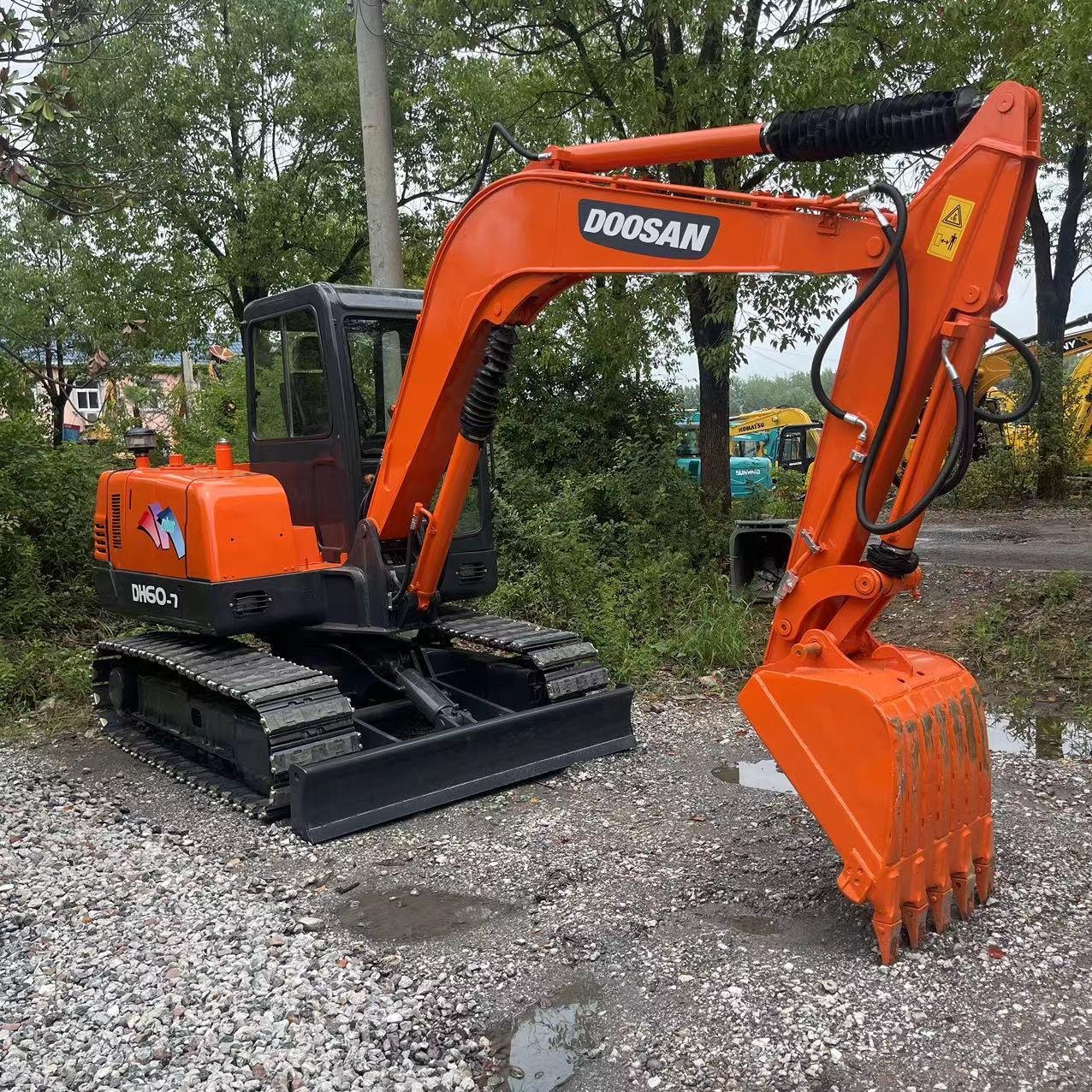 Original Construction Machinery Doosan DH55 Hydraulic Crawler Mini Used Hydraulic system Digger Excavator Doosan DH55 For Sale