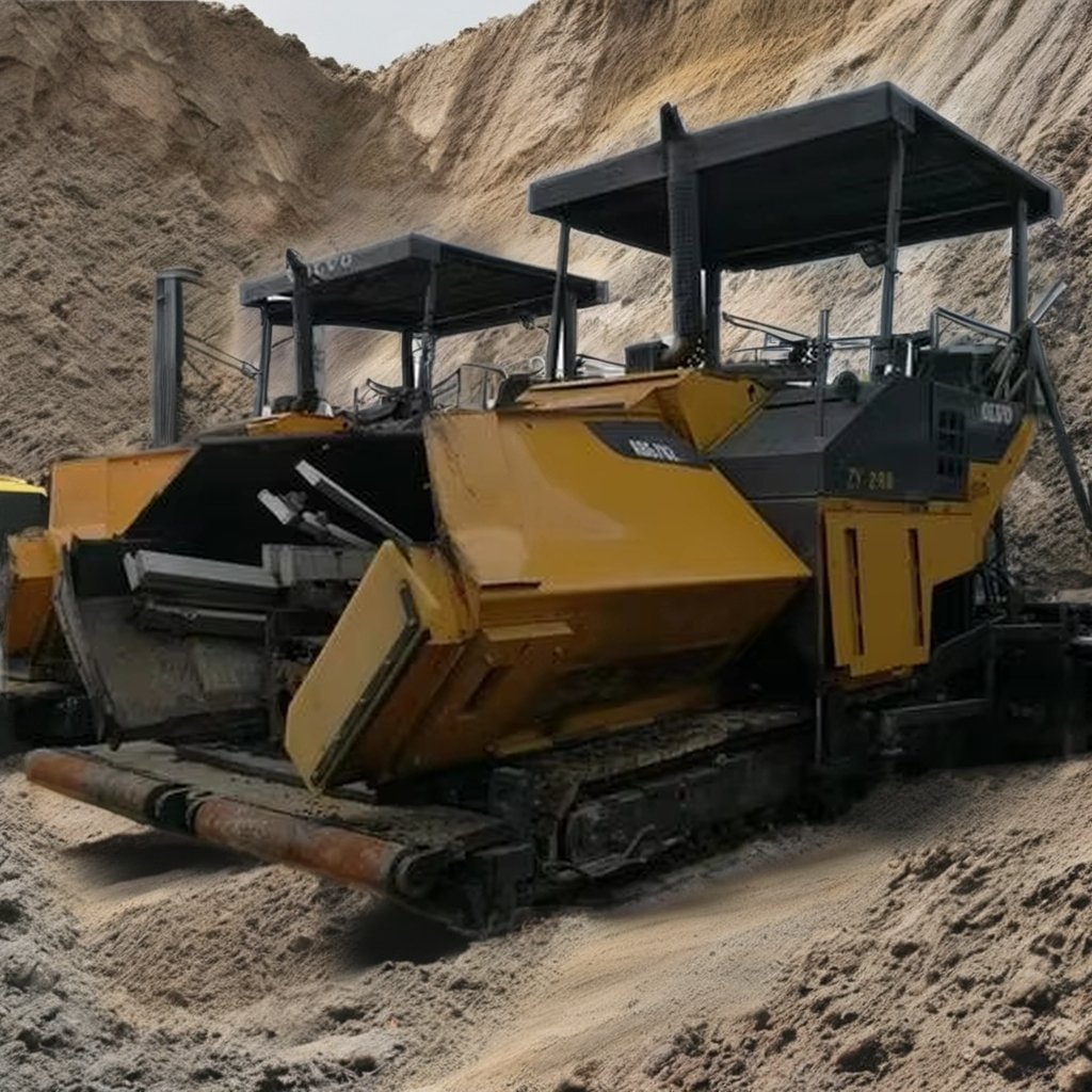 High Quality Used Asphalt Paver Machinery for Optimal Road Construction and Paving