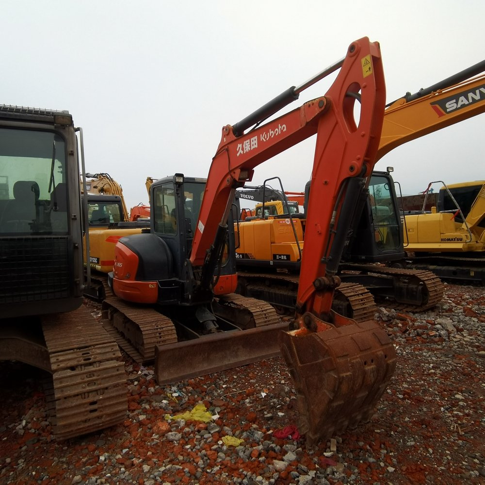 Hot Sale Used KX165 Mini Excavator Second Hand 6 Ton Small Excavator Good Price for Sale