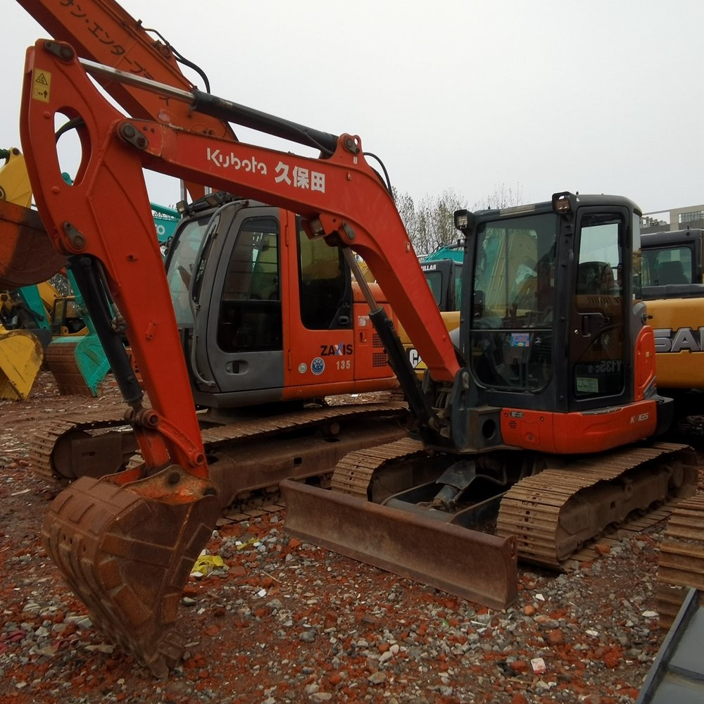 Hot Sale Used KX165 Mini Excavator Second Hand 6 Ton Small Excavator Good Price for Sale