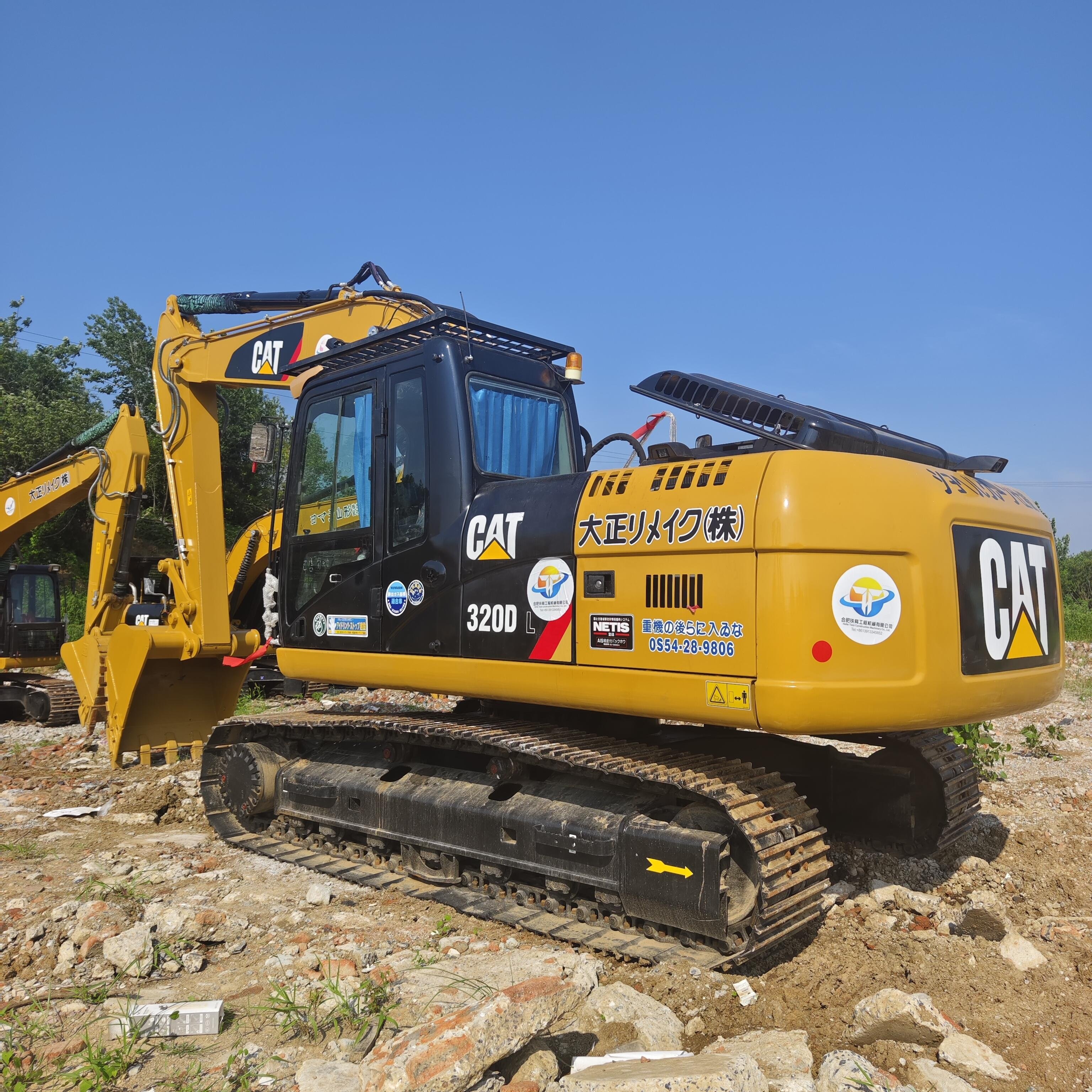 used cat 320D excavator caterpillar 325 CAT 320DL 320 325 330 excavator machine for sale