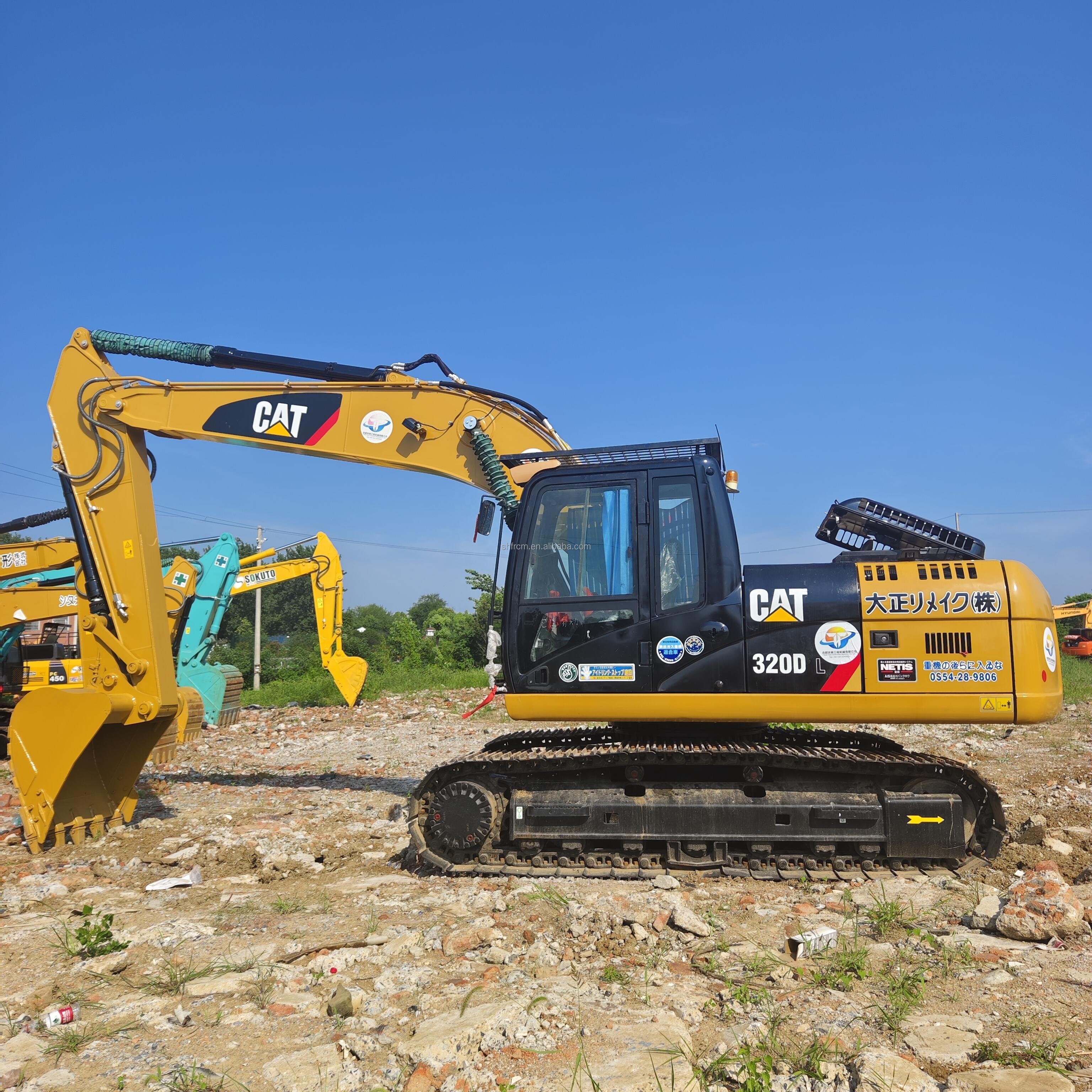 used cat 320D excavator caterpillar 325 CAT 320DL 320 325 330 excavator machine for sale