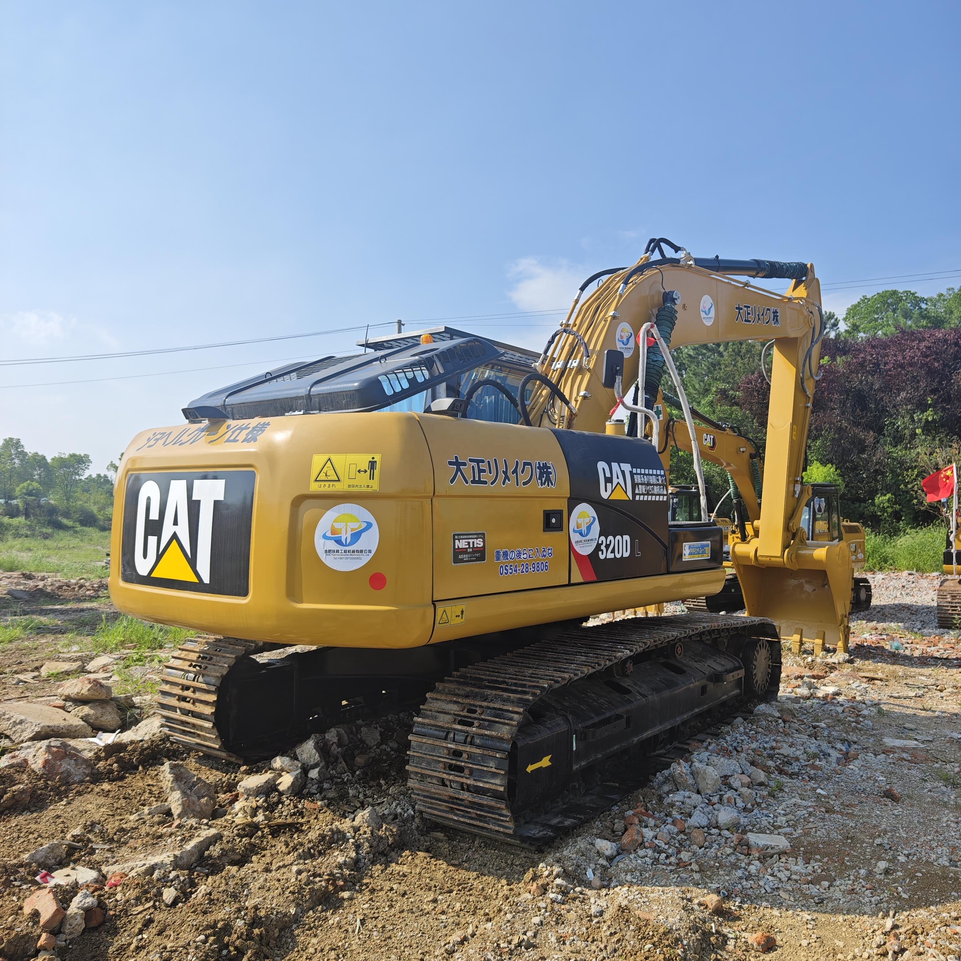 used cat 320D excavator caterpillar 325 CAT 320DL 320 325 330 excavator machine for sale