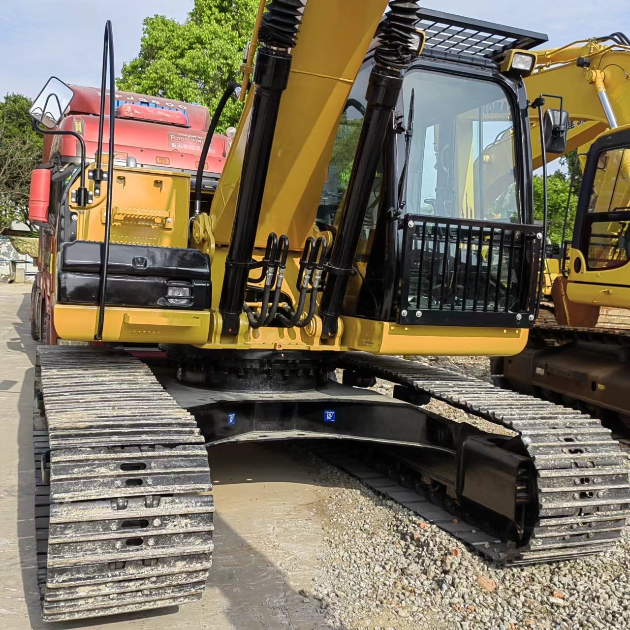 EPA Used Excavators Cat320D Used Caterpillar 320D 320D2 320GC Excavator 20 Ton Road Construction Machine