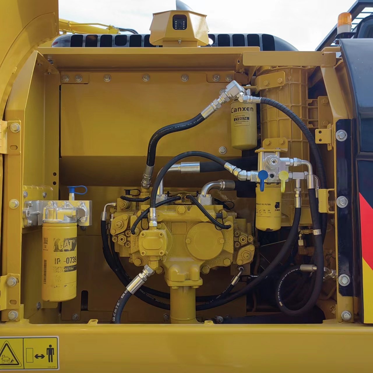EPA Used Excavators Cat320D Used Caterpillar 320D 320D2 320GC Excavator 20 Ton Road Construction Machine