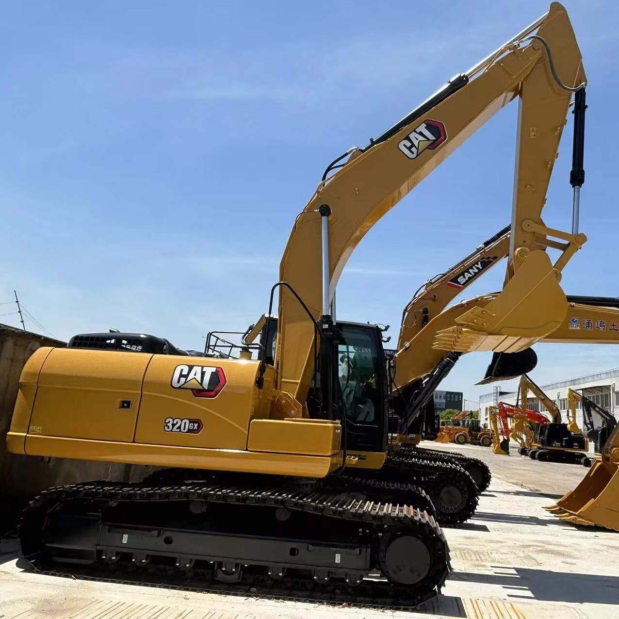 Used second hand excavator forestry machinery cat 320gc of sale