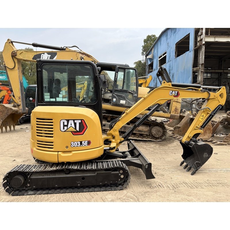 second hand Mini 2022 Japan 95% new  high quality good condition crawler digger machine used excavator cat 303.5e