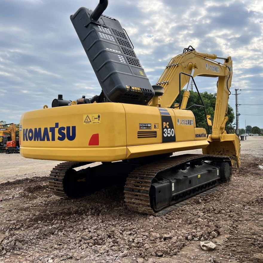 High Quality Komatsu PC350 PC350-7 PC 350-7 hydraulic crawler excavator 35 ton PC 350 track diggers japan used excavator