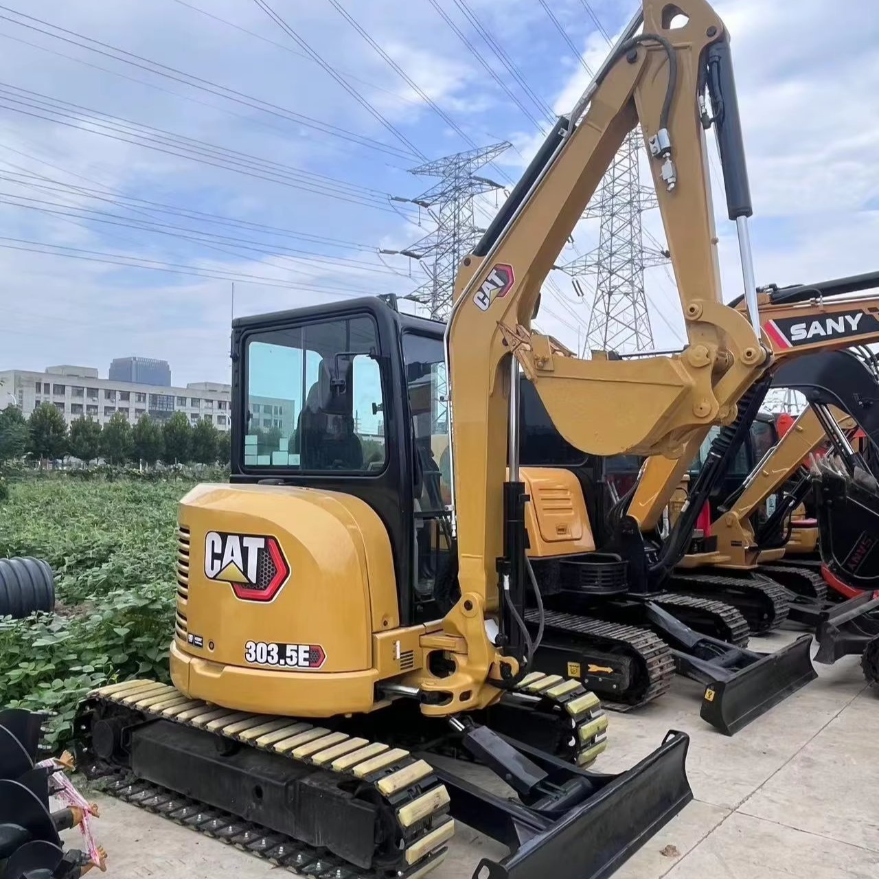 2022 year Used Digger CAT 303.5E Construction Machinery 3 ton Construction Digger Used CAT 303.5E Cheap Excavator