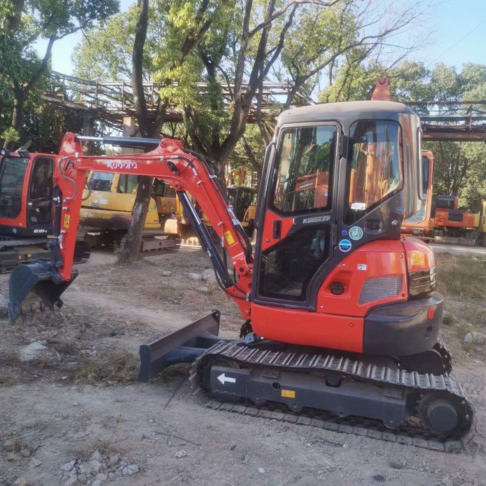 Used Kubota U35 Mini Crawler Excavator Original Japan Low Price Earth Digger Machine Second Hand Kubota U35 Excavator For Sale