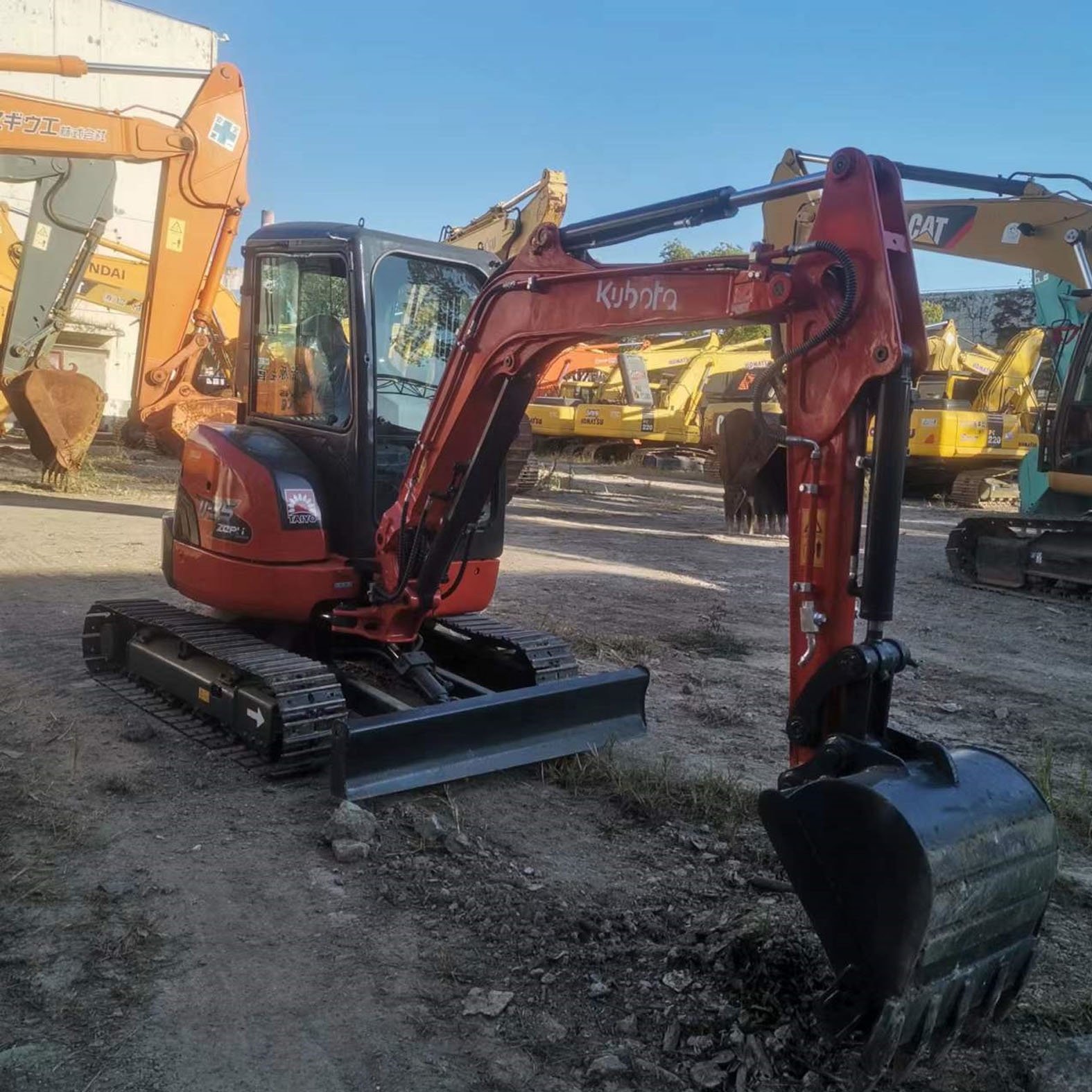 Used Kubota U35 Mini Crawler Excavator Original Japan Low Price Earth Digger Machine Second Hand Kubota U35 Excavator For Sale