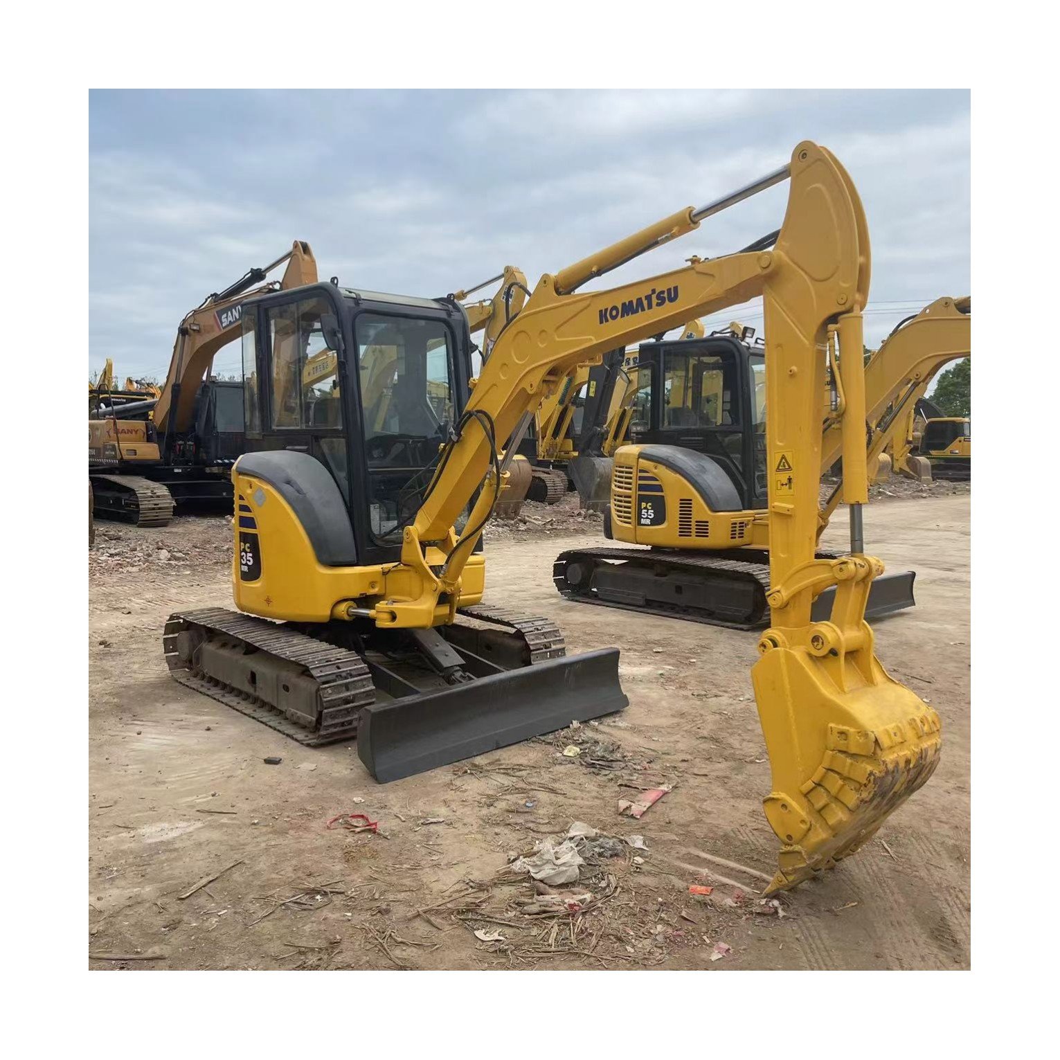 Komatsu PC35mr 3.5TON mini machine 90% new Ultra low price spot wholesale secondhand excavator With ce/epa Certificate