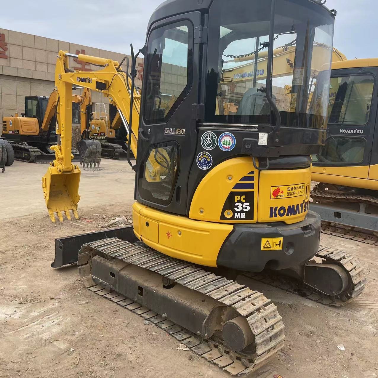 Komatsu PC35mr 3.5TON mini machine 90% new Ultra low price spot wholesale secondhand excavator With ce/epa Certificate