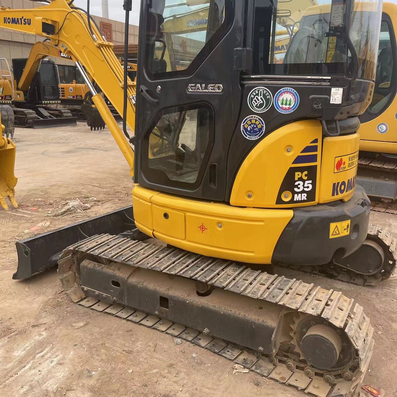 Komatsu PC35mr 3.5TON mini machine 90% new Ultra low price spot wholesale secondhand excavator With ce/epa Certificate