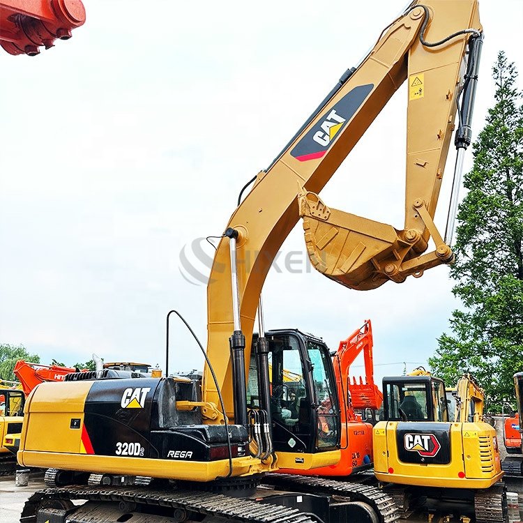 20 Tons Second Hand Excavators Construction Machinery 320c 320cl 320bl Used Caterpillar Crawler Good Condition Excavator