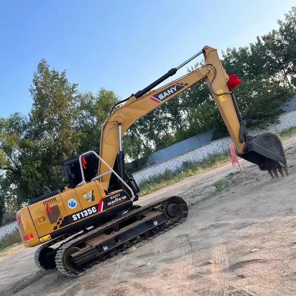 Low Price Best Quality 90% New SANY SY135C EXcavators Used Crawler Excavator