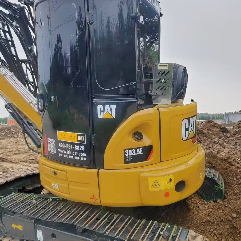 Small crawler hook machine cat Cat 303.5E excavator Used 3 tons crawler excavator