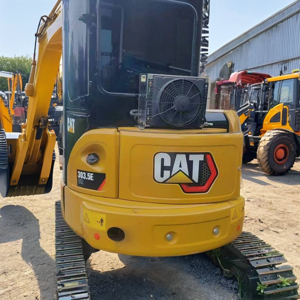 Small crawler hook machine cat Cat 303.5E excavator Used 3 tons crawler excavator
