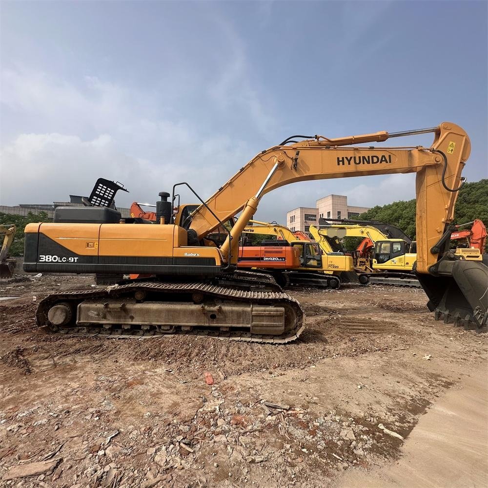 High Efficient Hyundai 380LC-9T Used Excavator Heavy Construction Equipment with Cheap Price