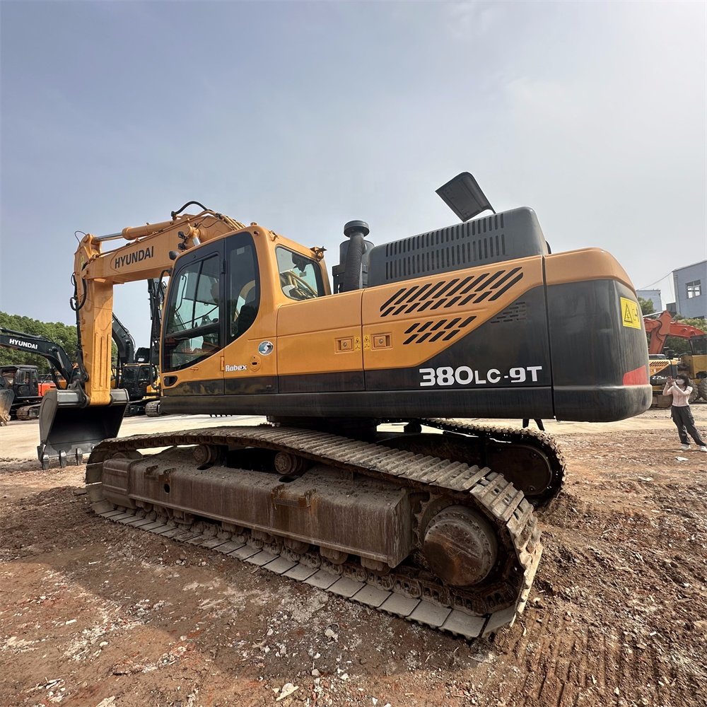 High Efficient Hyundai 380LC-9T Used Excavator Heavy Construction Equipment with Cheap Price