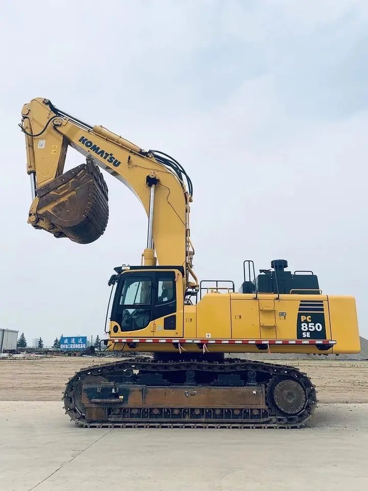 Used origin made in Japan Komatsu PC850SE 85ton hydraulic crawler big backhoe excavator in good price