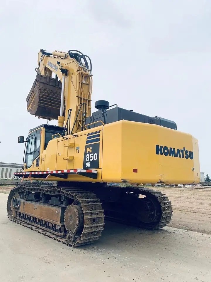 Used origin made in Japan Komatsu PC850SE 85ton hydraulic crawler big backhoe excavator in good price