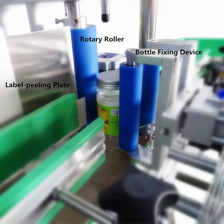FK-805 Vertical Taper Conical Cone Bottles Cups round bottles Sticker Labeling Machines