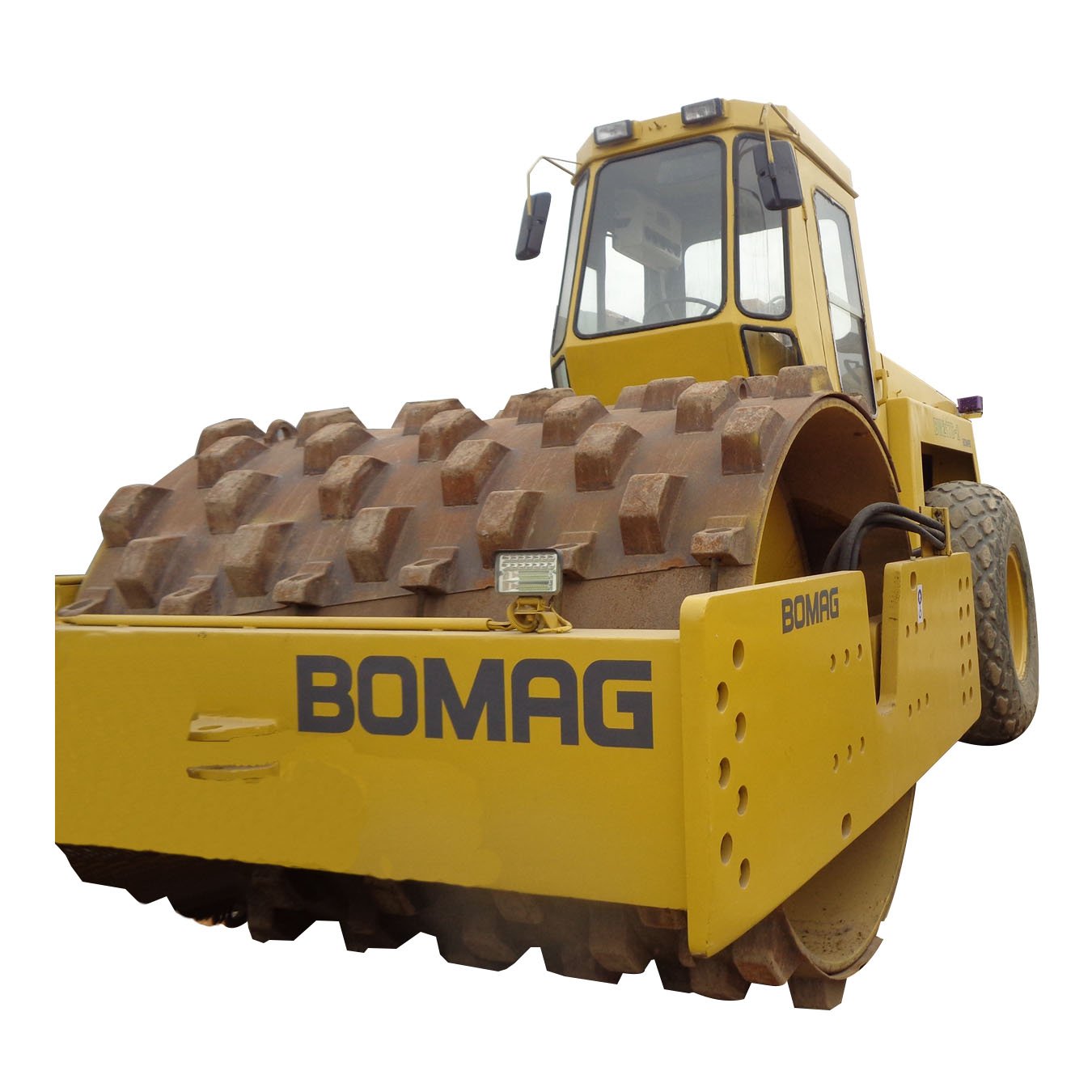 Used BOMAG BW217D-2 Diesel Vibratory Roller Single Drum Wheel with Pump Core Component Secondhand Road Roller Grains Cheap Sale