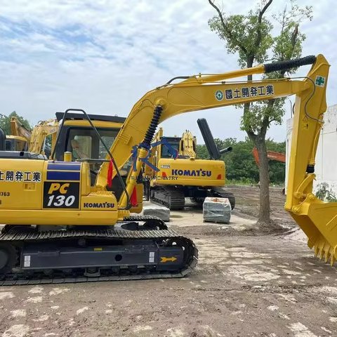 RuiLan 13tons Japan Komatsu excavator PC130-7 PC130-7K hydraulic crawler Second hand digger machine Komatsu PC130